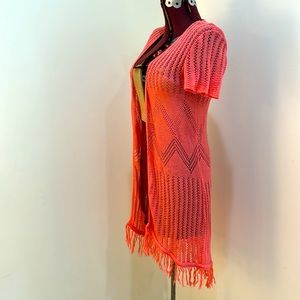 Spring/Summer Coral Shawl